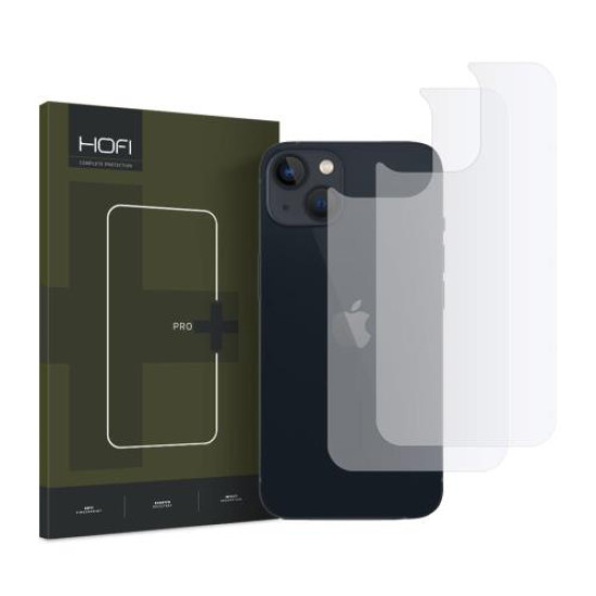 Hybrid Nano Glass Back Protector Hofi HydroFlex Pro+ Apple iPhone 14 Διάφανο (2 τεμ.)