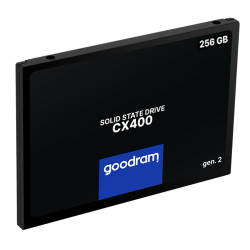 GOODRAM SSD CX400 Gen.2 256GB, 2.5", SATA III, 550-480MB/s, 3D TLC NAND